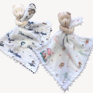 Naninha com o Nome do Bebê - Plush meninos