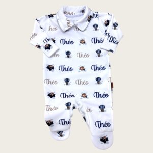 Macacão Para Meninos Personalizado Baby