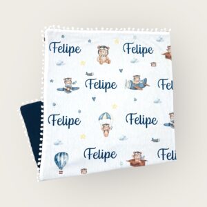 Manta Personalizada Malha