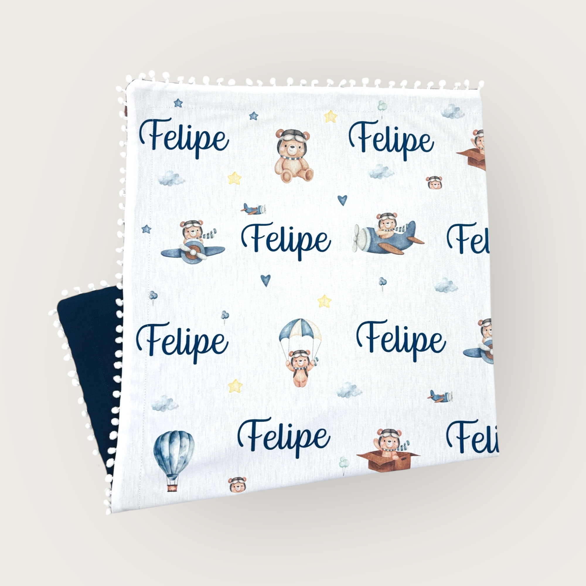 Manta Personalizada Malha