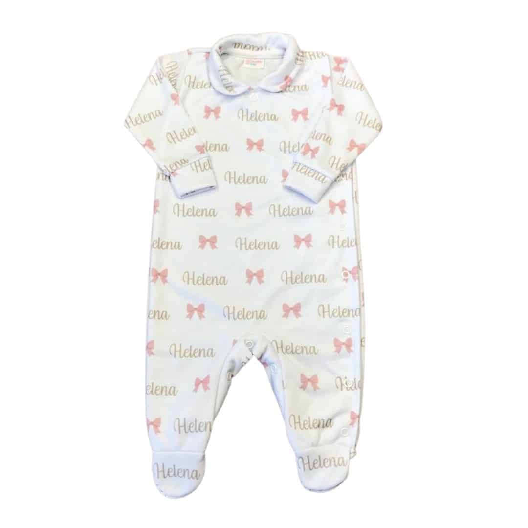 Macacão Fofinho Personalizado Baby