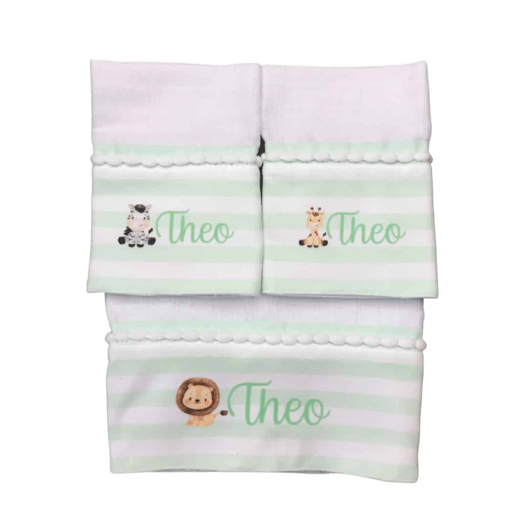 Fralda Personalizada – Kit completo para meninos