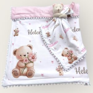 Mantinha e Naninha Personalizado Plush