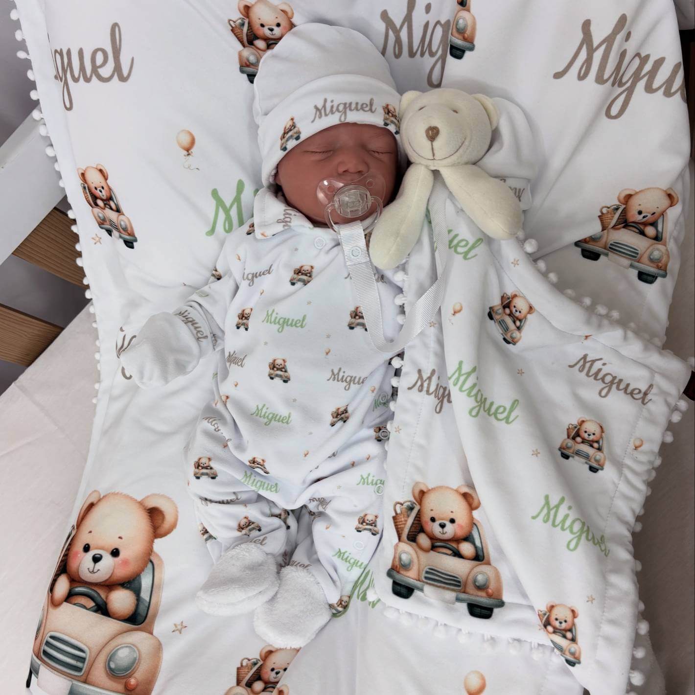 Saída Maternidade Ideal Personalizada Plush