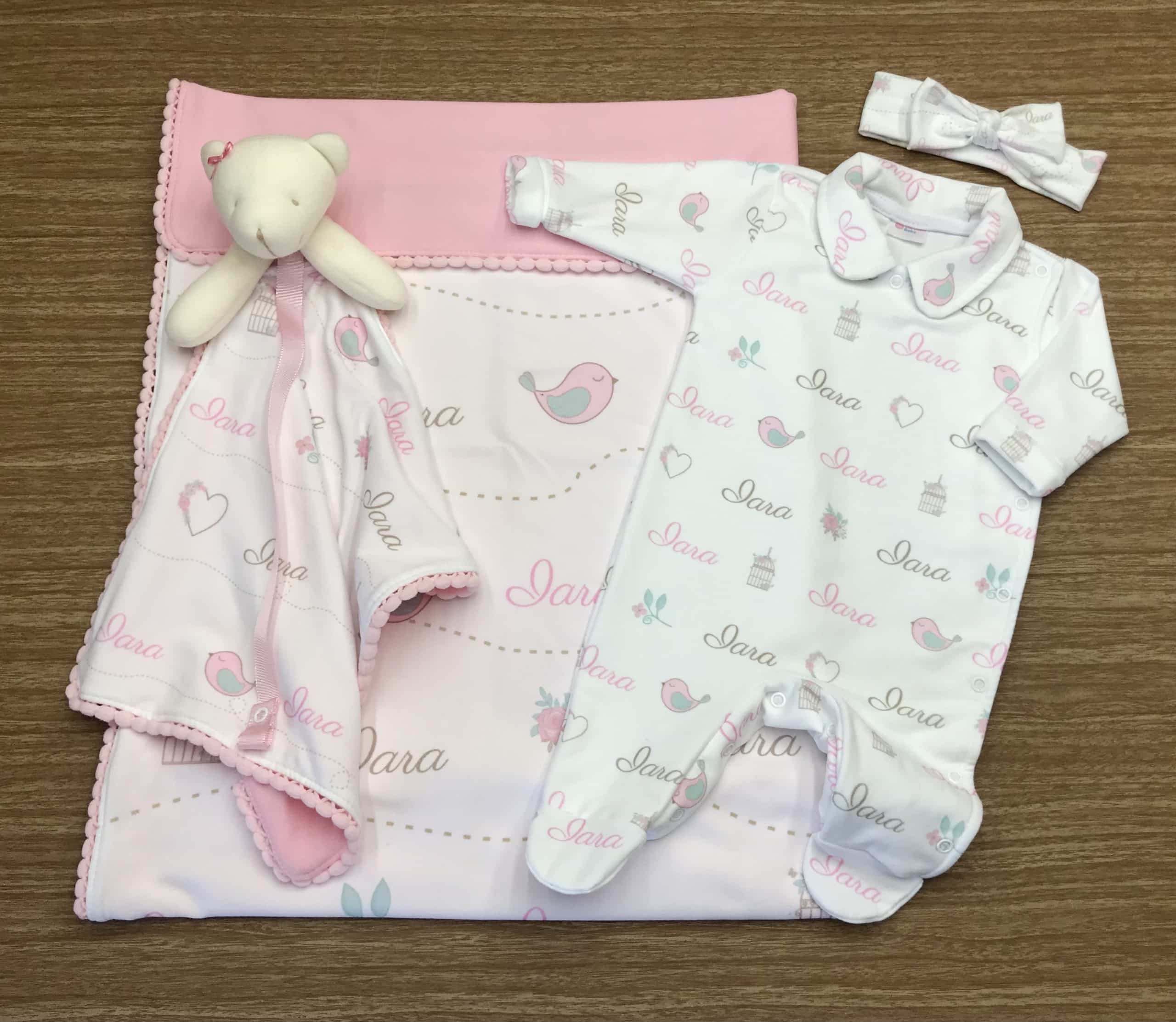 Saída Maternidade Perfeita e Personalizado para Meninas