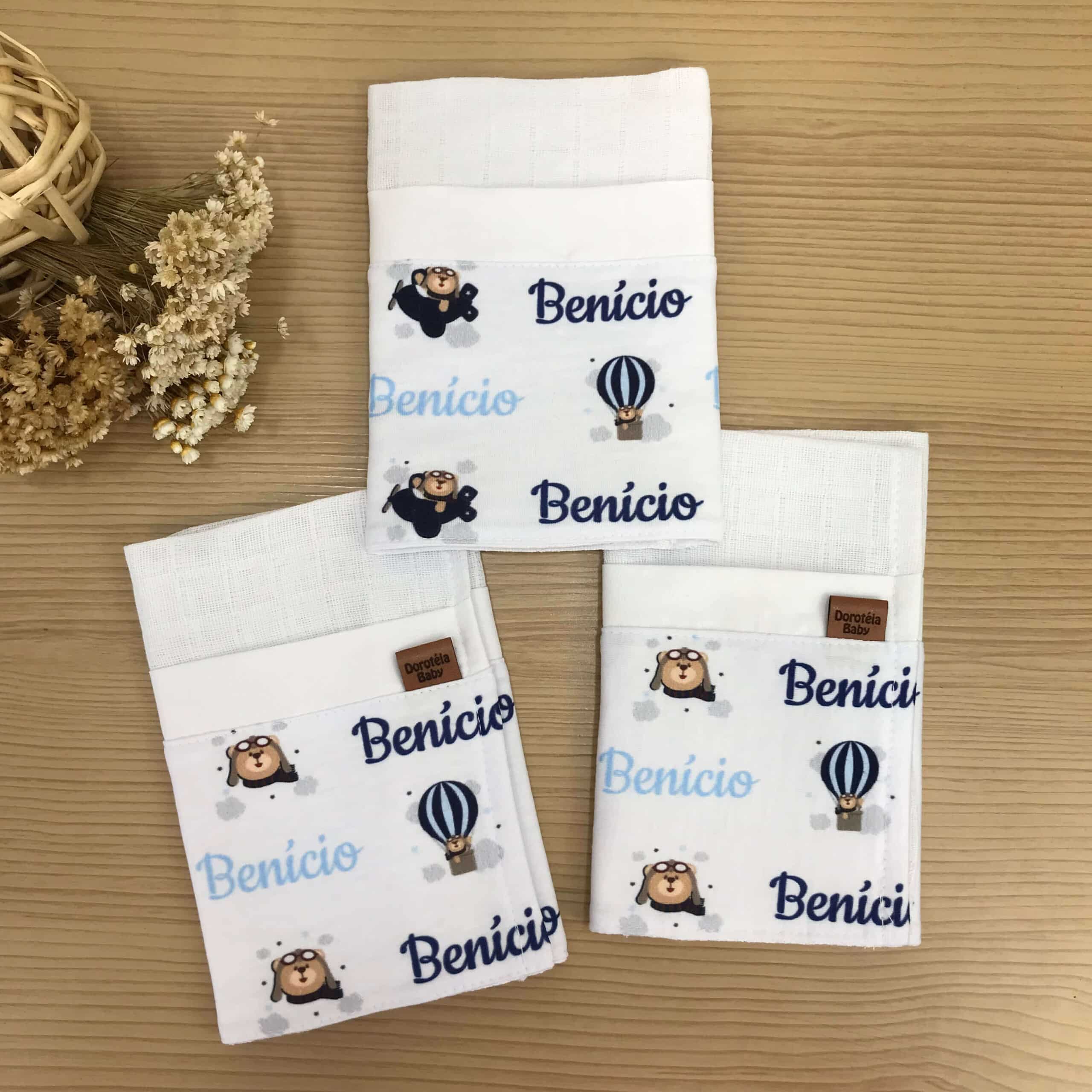 Paninhos de Boca Personalizado – Kit Fofinho