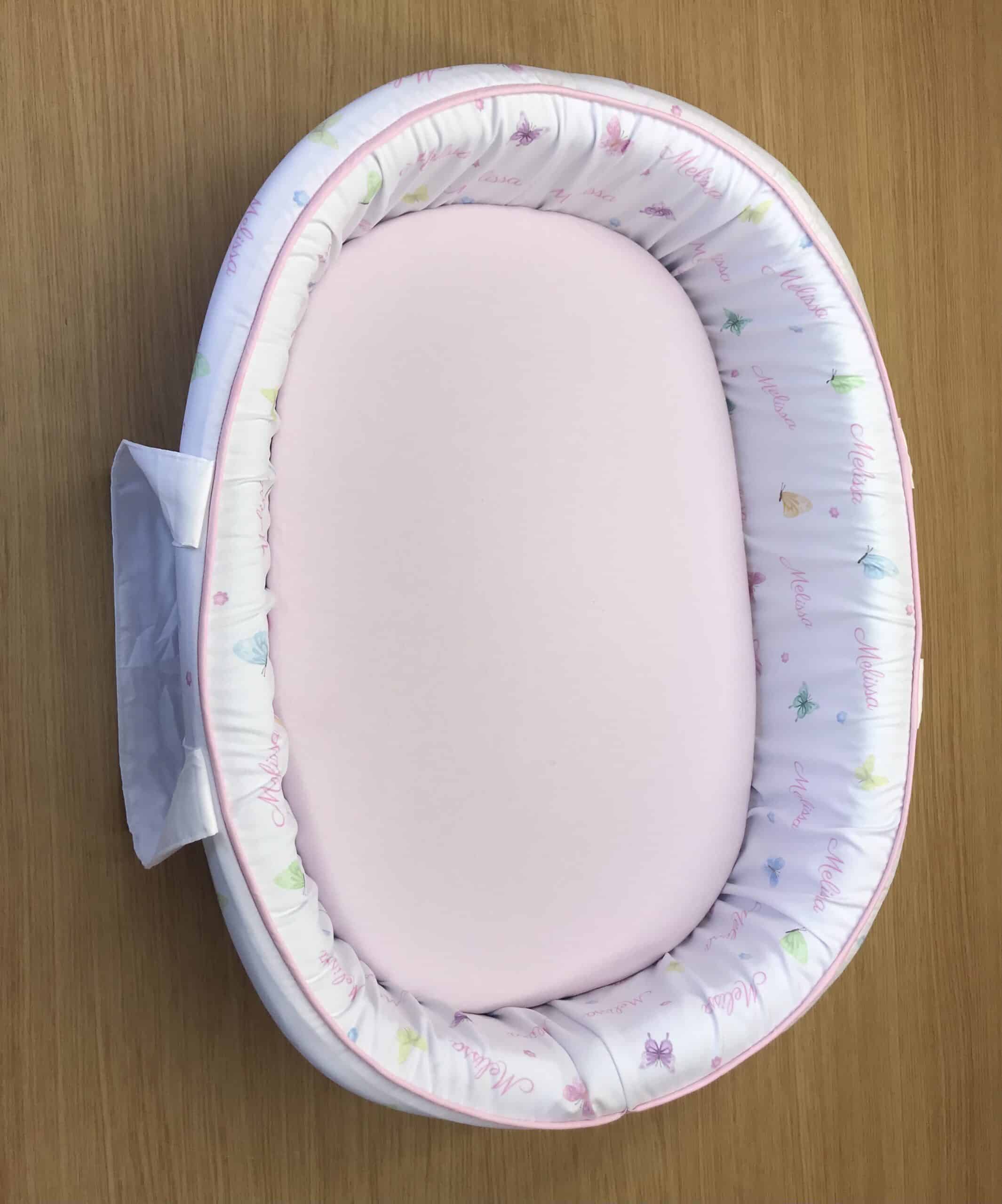 Ninho Redutor de Berço Personalizado meninas