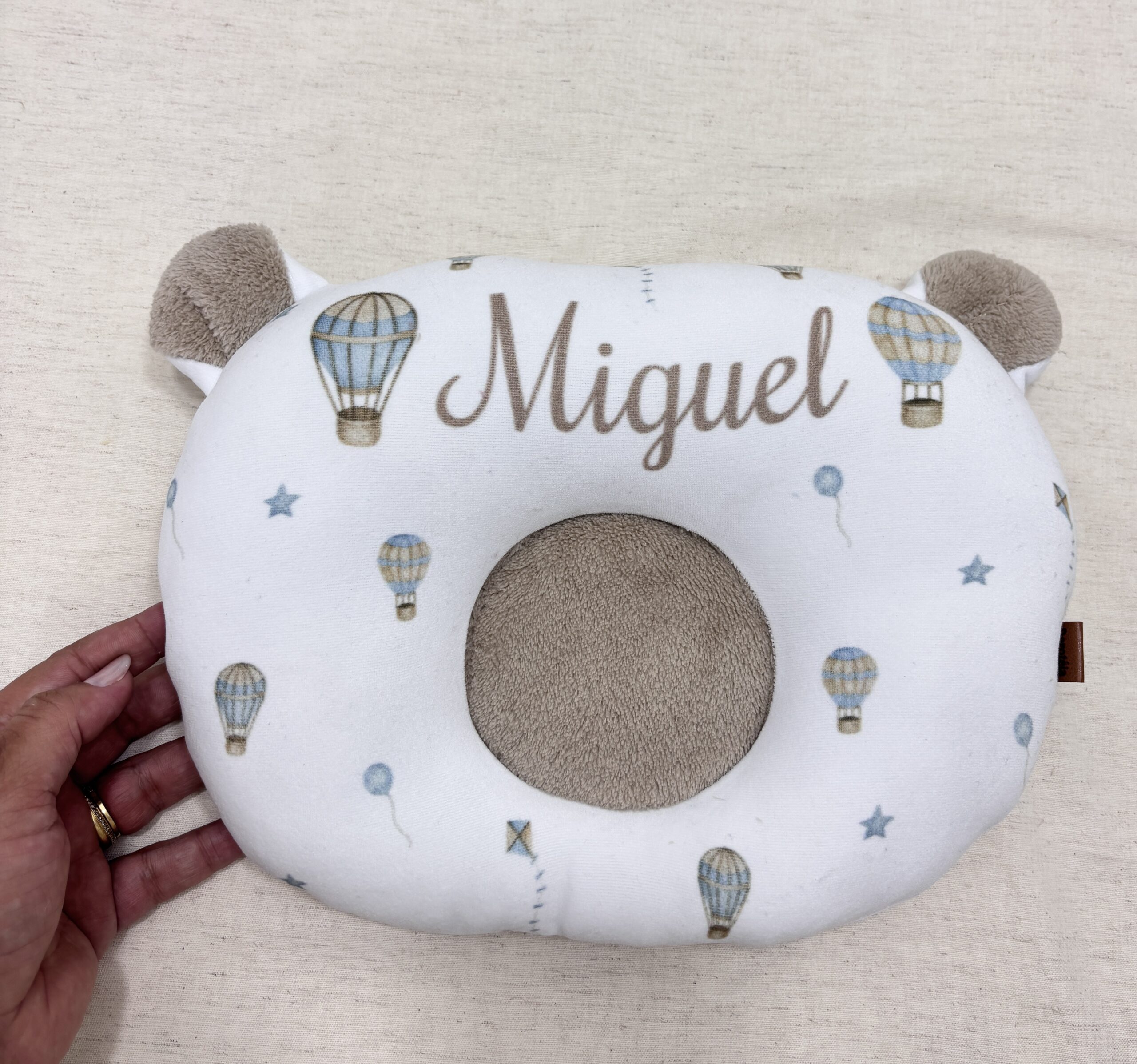 Travesseiro Anatômico Personalizado para seu bebê