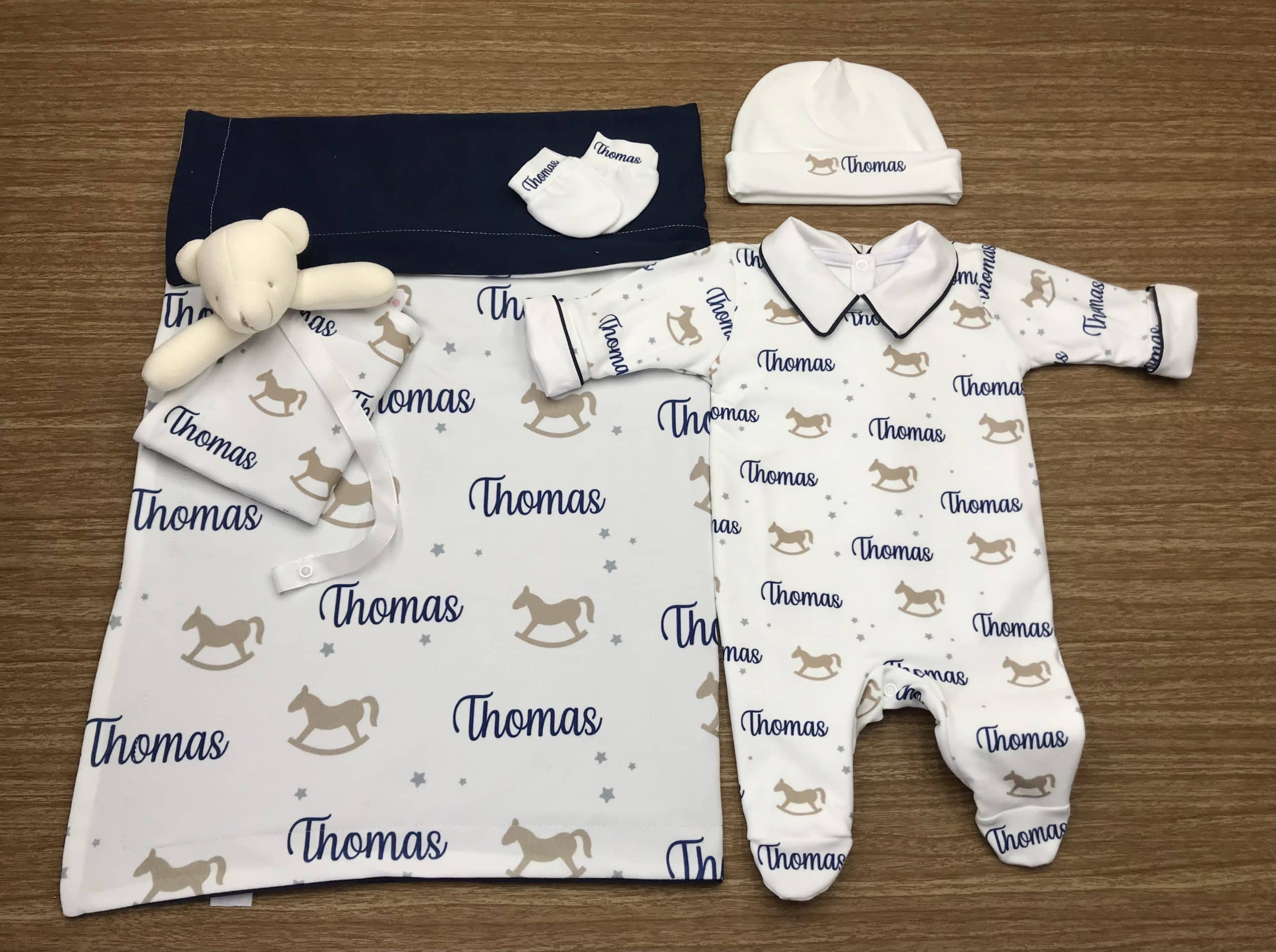 Saída Maternidade Kit Fofura Urso Macio