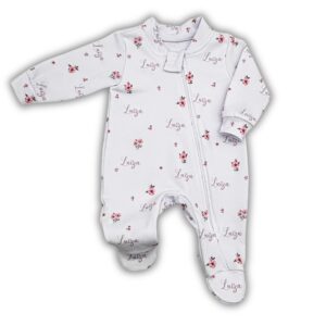 Macacão Personalizado Zíper Algodãozinho