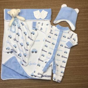 Saída Maternidade com nome do seu Bebê Kids Baby