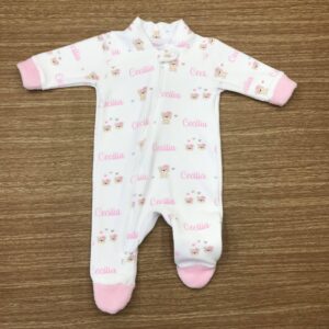 Macacão Ziper Bebê Kids