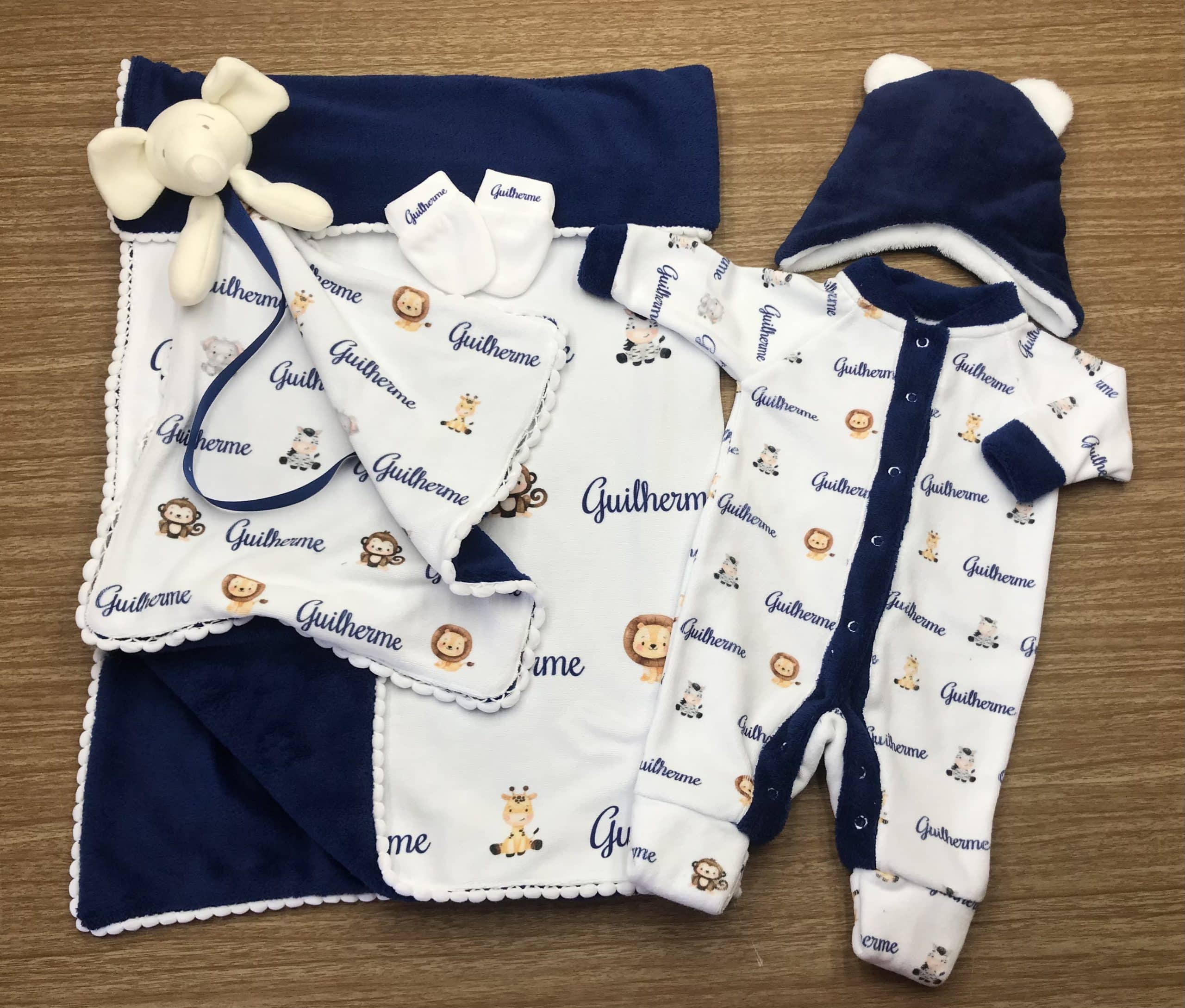 Saída Maternidade com nome do seu Bebê Kids Baby