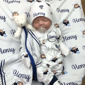 Saída maternidade Kit Lindeza 5 peças