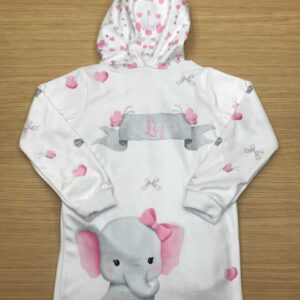 Roupão de Bebê Personalizado para meninas