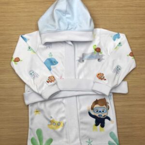 Roupão para bebê Personalizado