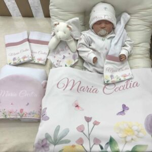 Enxoval Na Malinha Personalizado Garden