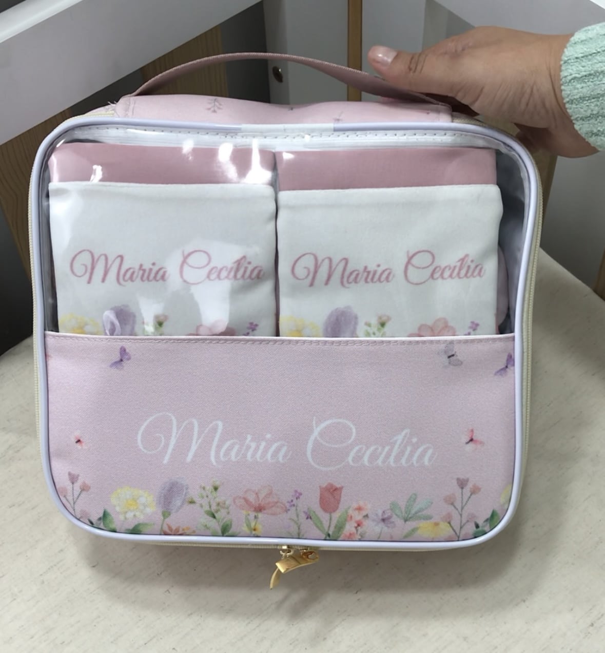 Enxoval Na Malinha Personalizado Garden