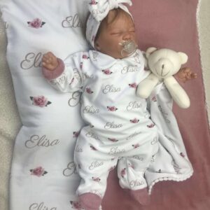 Kit Saída Maternidade Encantadora Personalizado para Menina