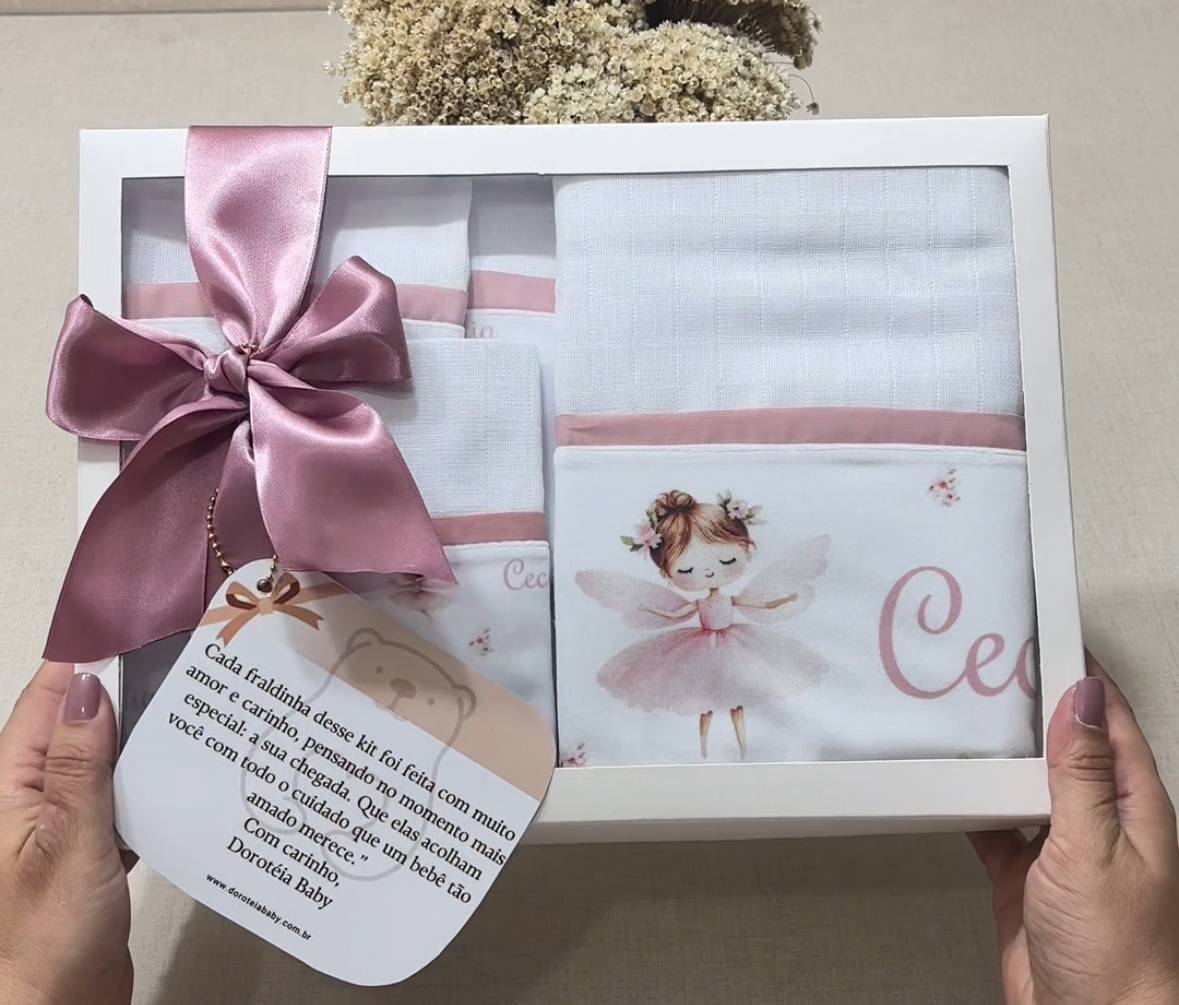 Caixa Fraldas Personalizada