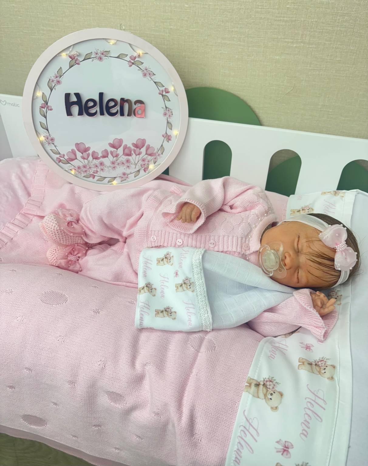 Kit Saída de Maternidade Personalizado – Luxo e Exclusividade Dorotéia Baby