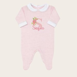 Macacão Tricô Personalizado com Gola e Punho em Greper